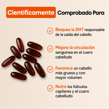 Raizen Max - Detiene la Caída del Pelo y Estimula el Crecimiento de Raíz.
